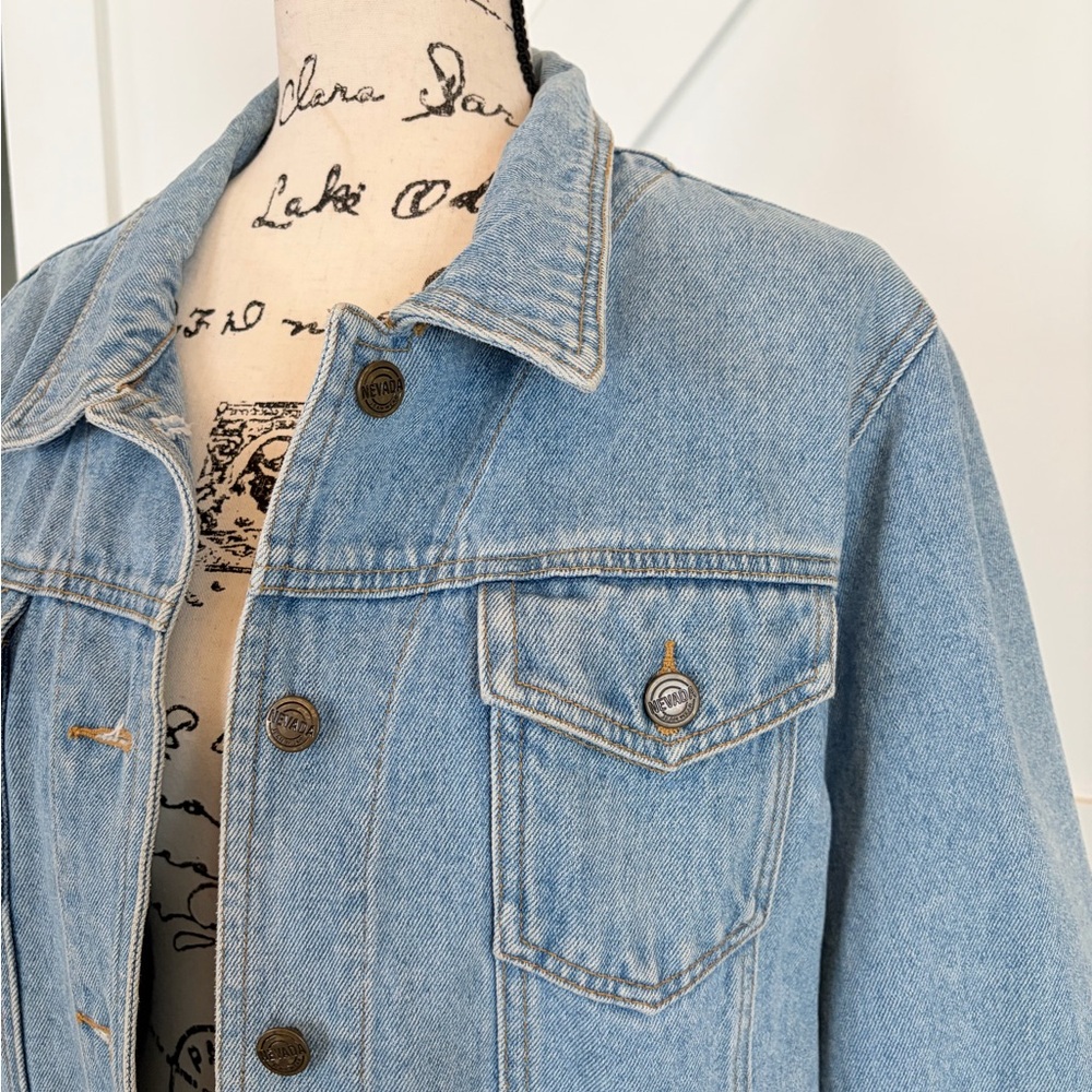 Vintage Nevada Blue Denim Jacket - Picture 2 of 4